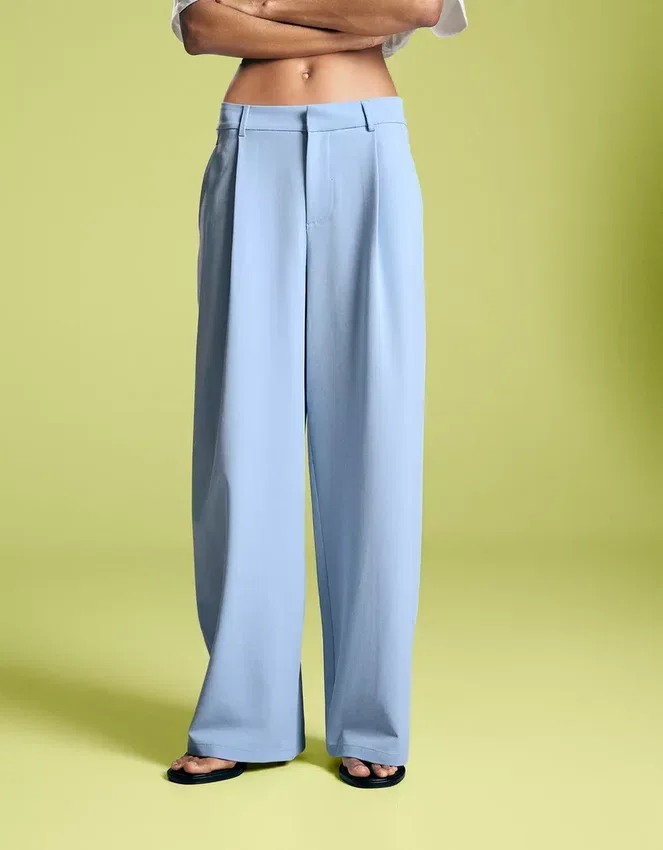 Voluminous Double Fabric Trousers Voluminous Double Fabric Trousers