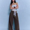 Voluminous Double Fabric Trousers – Pants Voluminous Double Fabric Trousers – Pants