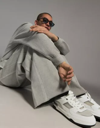 Voluminous Sneakers with Pieces – Trainers