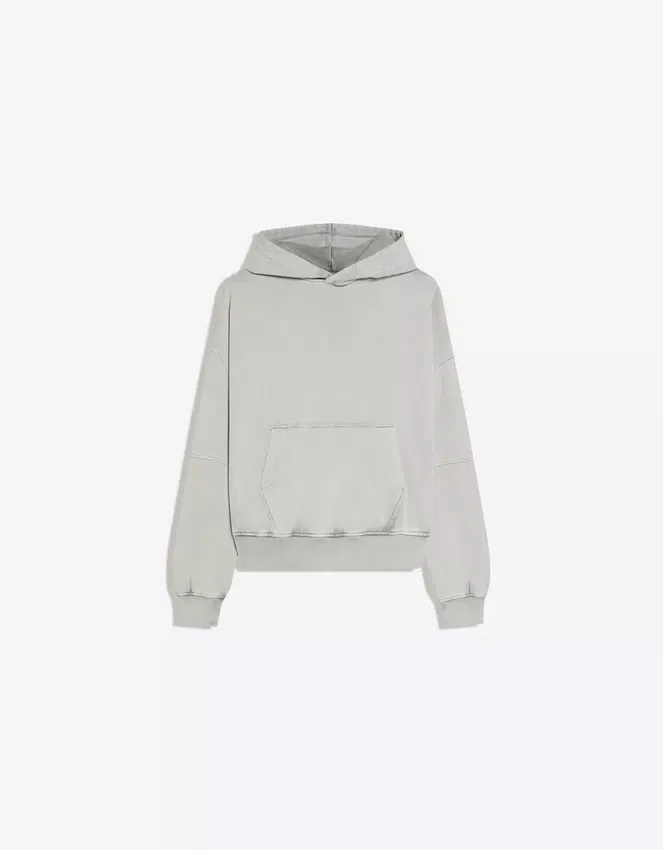 Washed Boxy Fit Hoodie – Sweatshirts & Hoodies – Men Washed Boxy Fit Hoodie – Sweatshirts & Hoodies – Men