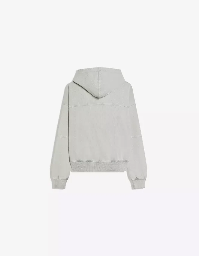 Washed Boxy Fit Hoodie – Sweatshirts & Hoodies – Men Washed Boxy Fit Hoodie – Sweatshirts & Hoodies – Men