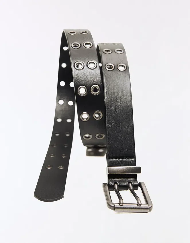 Wide Belt with Eyelets Wide Belt with Eyelets