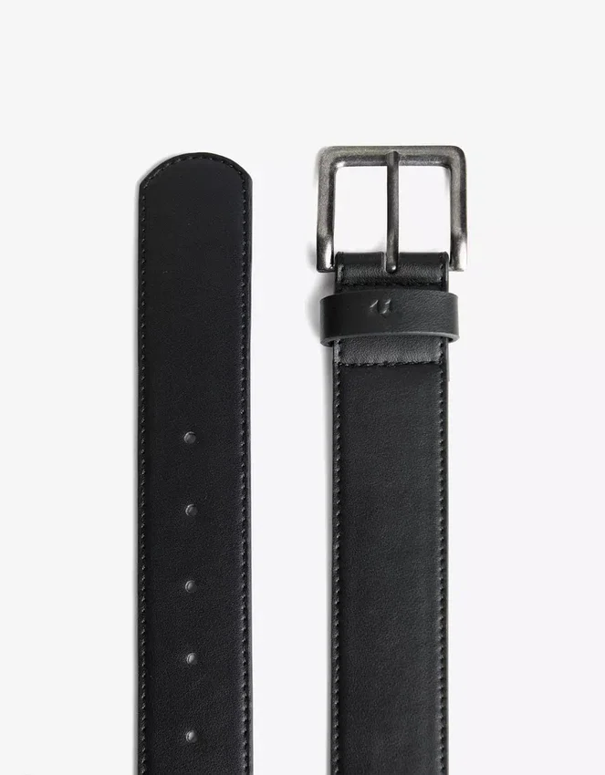 Wide Faux Leather Belt – Accessories – Men Wide Faux Leather Belt – Accessories – Men