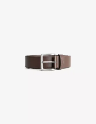 Wide Faux Leather Belt – Accessories – Men