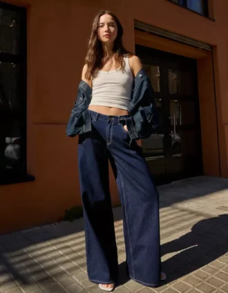 Wide-Leg Jeans – Pants