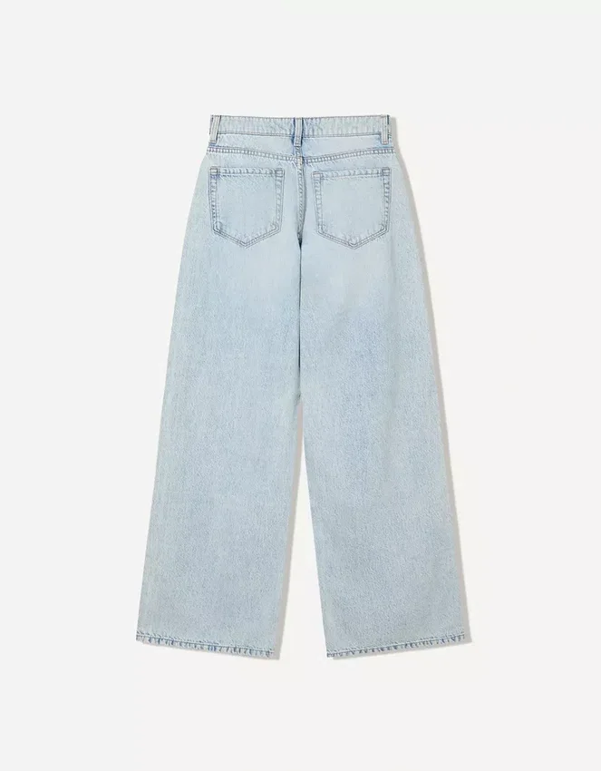 Wide-Leg Jeans – Pants – Women Wide-Leg Jeans – Pants – Women