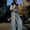 Wide-Leg Low-Rise Jeans – Pants Wide-Leg Low-Rise Jeans – Pants