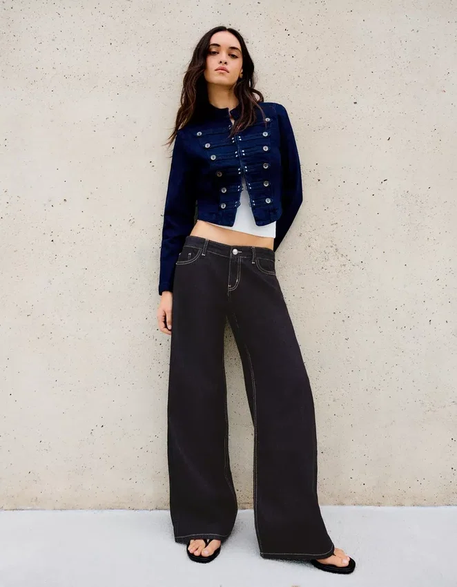 Wide-Leg Low-Rise Jeans – Pants Wide-Leg Low-Rise Jeans – Pants