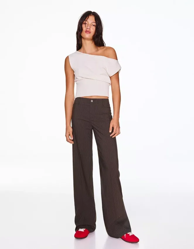 Wide-Leg Trousers – Pants Wide-Leg Trousers – Pants