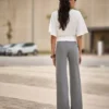 Wide-Leg Trousers – Pants Wide-Leg Trousers – Pants
