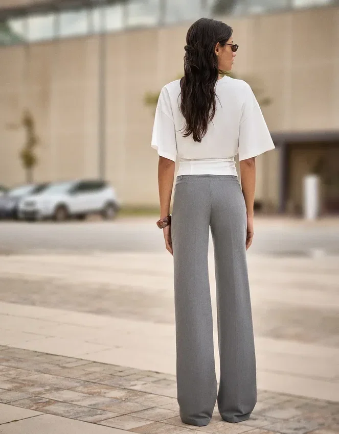 Wide-Leg Trousers – Pants Wide-Leg Trousers – Pants