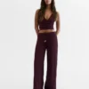 Wide-Leg Trousers with Elasticated Waist Wide-Leg Trousers with Elasticated Waist