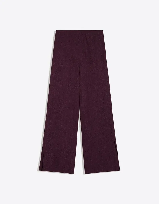 Wide-Leg Trousers with Elasticated Waist Wide-Leg Trousers with Elasticated Waist