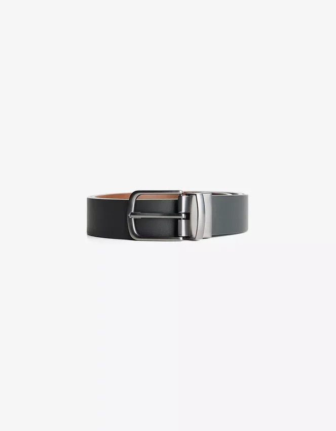 Wide Reversible Faux Leather Belt – Accessories Wide Reversible Faux Leather Belt – Accessories