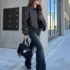 Worn-Effect Bowling Bag with Straps – Accessories Worn-Effect Bowling Bag with Straps – Accessories